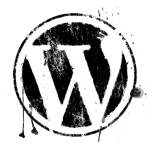 splatter-grunge-wordpress-logo